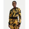 Versace Jeans Couture Majica kari / svetlo rumena / črna