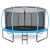 INLEA ULTIMATE Jump Trampolin 430 cm z notranjo zaščitno mrežo – svetlo modra