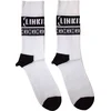 Linkin Park Nogavice LP Repeat White 40-45