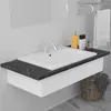 Den Vgradni umivalnik 61x39,5x18,5 cm keramičen bel