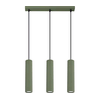 Sollux SL.1613 - Luster na sajli KARBON 3xGU10/10W/230V zelena