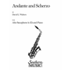 WALTERS:ANDANTE AND SCHERZO ALTO SAXOPHONE AND PIANO