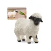 Schleich SLH13965 Schleich Farm World - Črnaoglačena Valižanska ovca, otroška figurica za starost 3+