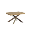 Itamoby ITAMOBY Volantis (90x120/224 cm) - hrast, barva nog: bela, rjava - raztegljiva jedilna miza, (20842940)