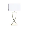 ByRydens 2829610-5000 - Stona lampa OMEGA 1xE27/5W/230V bela/zlatna