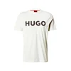 HUGO Majica Dulivio rjava/črna/naravno bela