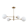 ITALUX PND-55342-4-HB - Luster na šipci EVORA 4xG9/5W/230V mesing