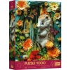 Trefl - Puzzle 3D efekt Papir Art Jež - 1 000 kosov