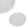 LED prigušiva plafonska svetiljka SHELL WHITE LED/40W/230V + daljinski upravljač