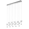 EGLO Viseća lampa PIANOPOLI LED 87 cm hrom 93663