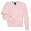 Polo Ralph Lauren  CABLE CN-SWEATER-PULLOVER  Rožnata