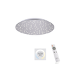 Leuchten Direkt 14673-55 - LED prigušiva svetiljka SPARKLE LED/18W/230V + daljinski upravljač