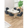 Hanah Home Trpezarijski set, 7 komada, Teget