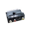 Scart adapter na 3xcinch + S-VHS + stikalo