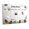tulup.si Plošča iz plute Tropski načrtovalec 140x100 cm Barvito zatiči