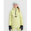 Roxy Radiant Lines Overhead Kids Jacket yellow pear