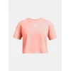 Under Armour Dekliška majica s kratkimi rokavi UA CROP SPORTSTYLE LOGO SS S