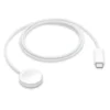 Bezicni punjac braided za Apple Watch Ultra fast charge silver