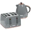 Homestar Kuhinjski set Toaster in Čajnik 242x195x234 cm Siva