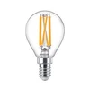 Philipsova sijalka LED E14 P45 3,4W prozorna WarmGlow