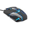 Žična miška USB, E-blue Auroza Gaming, črna, optična, 4000DPI