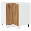 Vidaxl Kuhinjska omarica “Lyon” artisan hrast 75,5x75,5x81,5cm