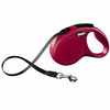 Povodec za pse - Fleksi New Classic do 20kg, rdeča barva 5m