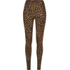 Womens soft leggings AOP darkleo