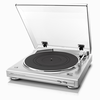 Denon DP-29F srebrni gramofon z pogonom jermenskim