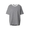 Marimekko Majica TASARAITA črna/bela