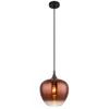 Globo 15548HG - Luster na sajli MAXY 1xE27/60W/230V u boji bakra