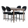 jedilnica set Dallas 4140 75x90x180cm
