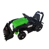 shumee ZP1001B Baterijski traktor z žlico in hupo, zelen