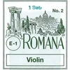 Strune za violino Romana