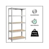 EPRO Metalna montažna polica Standard 180x90x40cm, metal-drvo, 875kg (5x175kg)