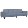 Vidaxl Kavč Modra 250 x 77 x 76 cm Žametna tkanina