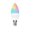 LED RGBW sijalica C37 E14/4,8W/230V 3000K sa daljinskim upravljačem - Aigostar