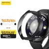 Weiqiantu Zaštita stakla za pametni sat + Zaštitna maska za pametni sat za Huawei Watch GT 6, Crna