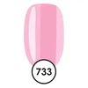 URBAN PRO Natural Line Hybrid UV/LED Gel lak za nokte, 8 ml, 733 Soft Pink
