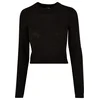Womens short sweater UC - black