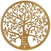 shumee Drevo življenja - kovinska stenska dekoracija z navdihujočimi vrednotami