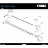 THULE REZERVNI DEL WING BAR EDGE 9591 - 9595 THULE SP 52334 POKROVČEK ZA WINGBAR EDGE 9591 - 9595 - DESNO