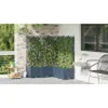 Vrtna saksija 5 pcs Sivi 120 x 120 x 142 cm Plastika