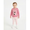 Sinsay - Džemper Minnie Mouse - pastelno roze