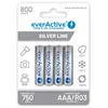 everActive Akumulatorske baterije AAA 800 mAh, 4 kosi