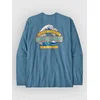Patagonia Great Waves Responsibili- Long Sleeve T-Shir shore blue