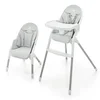 KINDERKRAFT Hranilica za bebe Dinnly Light, Siva