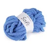 Pletena preja chenille soft 250 g - nebesno modra