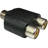 Cabletech Adapter banana 3,5mm Ž. ST.- 2 x cinch Ž.