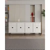 Hanah Home Konzola Yuka 150, 150x75x32 cm, Bela